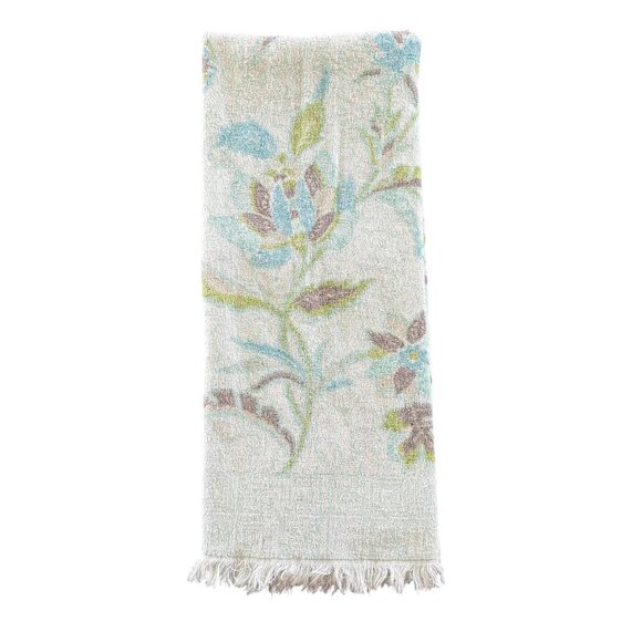 Vintage Fieldcrest Bath Towel With Fringed Bottom - Picture 1 of 6